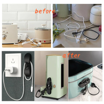 Appliance Cord Organizer – Stick-On Cord Winder for Kitchen Appliances
