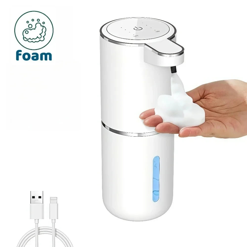 Touch-Free Automatic Soap Dispenser – Rechargeable Motion Sensor Pump for Liquid & Foaming Soap