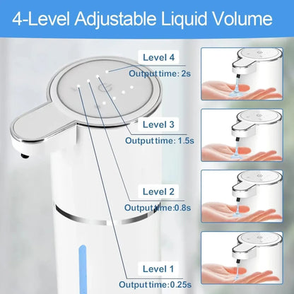 Touch-Free Automatic Soap Dispenser – Rechargeable Motion Sensor Pump for Liquid & Foaming Soap