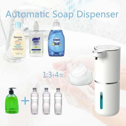 Touch-Free Automatic Soap Dispenser – Rechargeable Motion Sensor Pump for Liquid & Foaming Soap