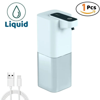 Touch-Free Automatic Soap Dispenser – Rechargeable Motion Sensor Pump for Liquid & Foaming Soap