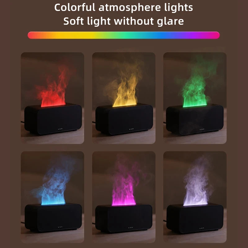 Aroma Diffuser Flame Air Humidifier