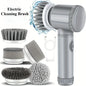 Cordless Electric Spin Scrubber – Handheld Cleaning Brush