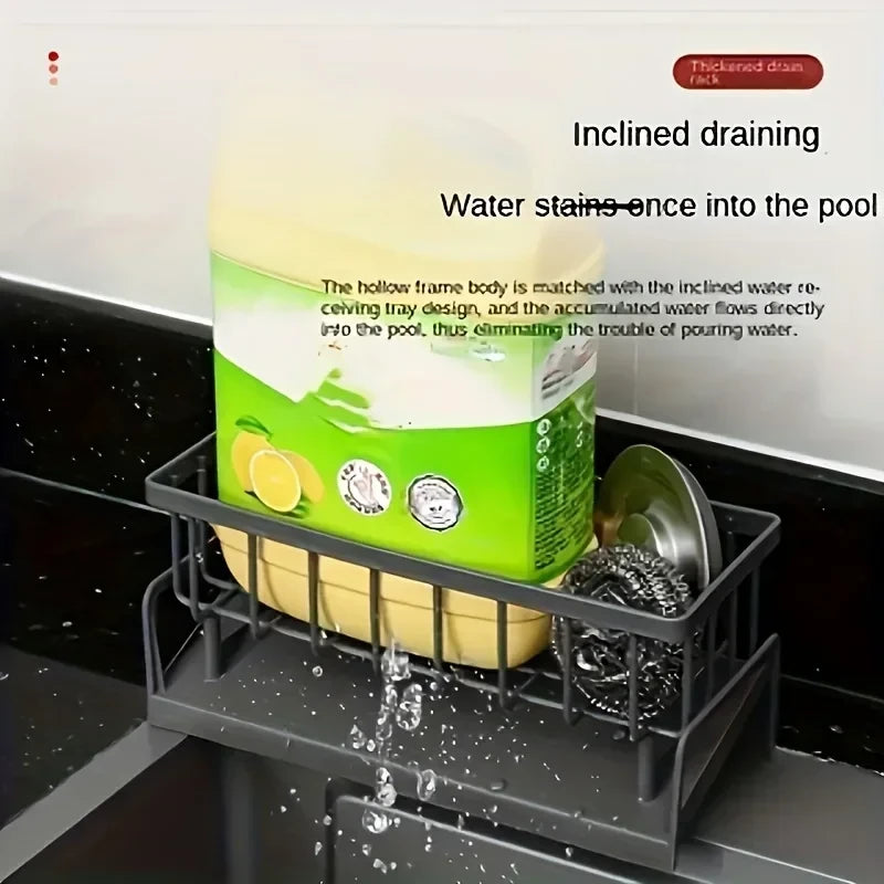 Sink Organizer Multi-Use Sponge Soap Holder