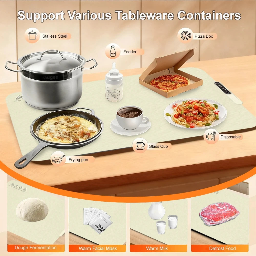 Foldable Electric Food Warming Mat
