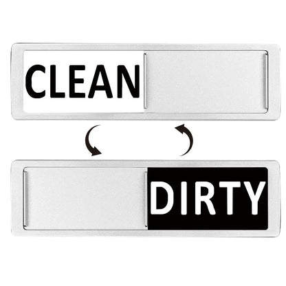 Dishwasher Magnet Clean Dirty Sign – Sliding Clean Dirty Dishwasher Magnet