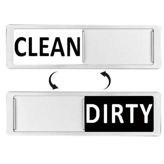Dishwasher Magnet Clean Dirty Sign – Sliding Clean Dirty Dishwasher Magnet