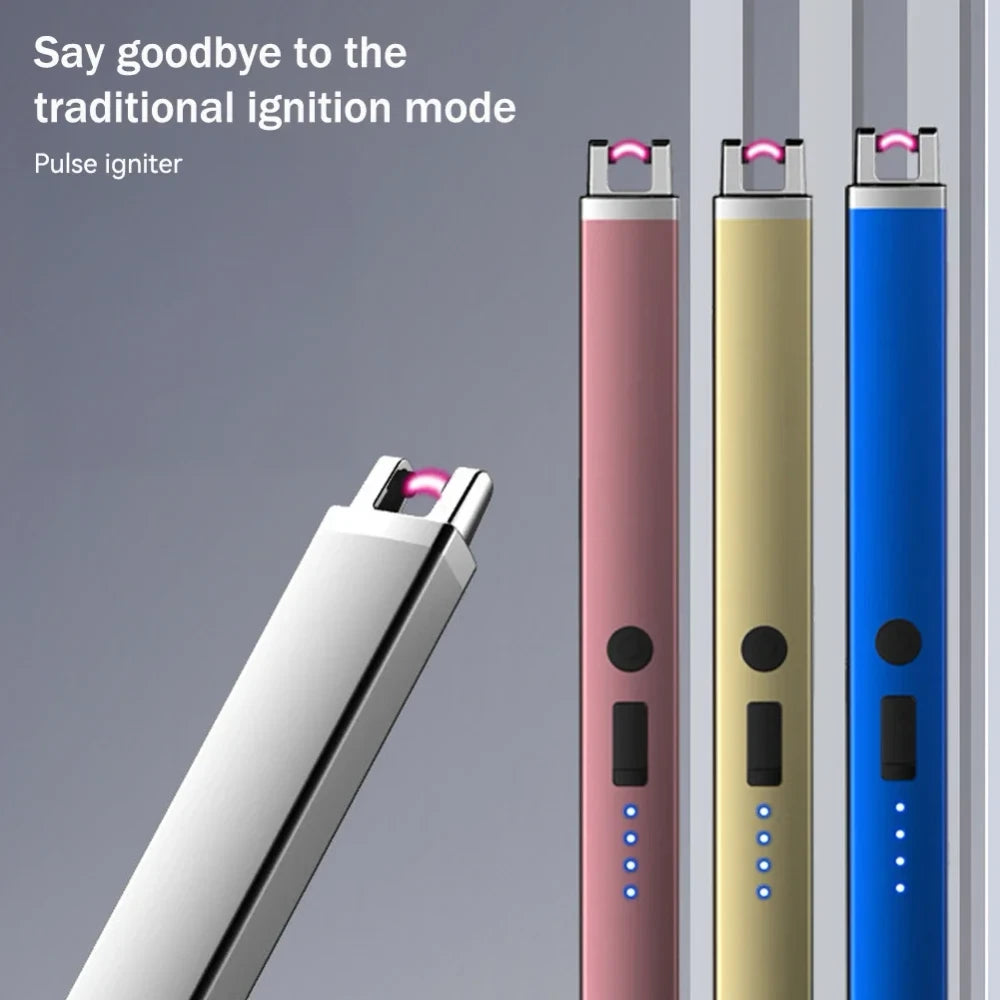 Rechargeable Electric Candle Lighter – USB Arc Windproof Lighter