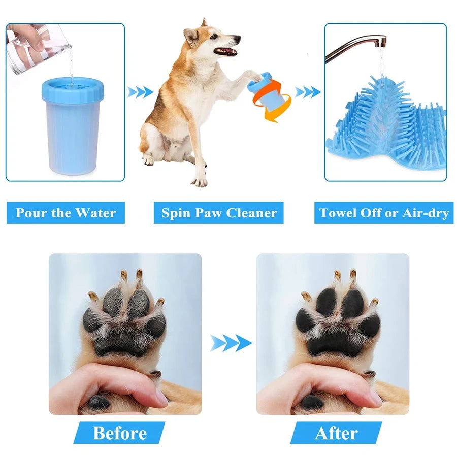 Portable Dog Paw Cleaner
