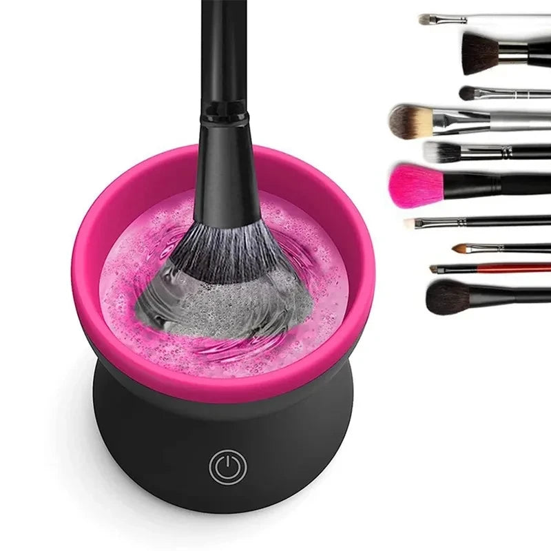Automatic Makeup Brush Cleaner