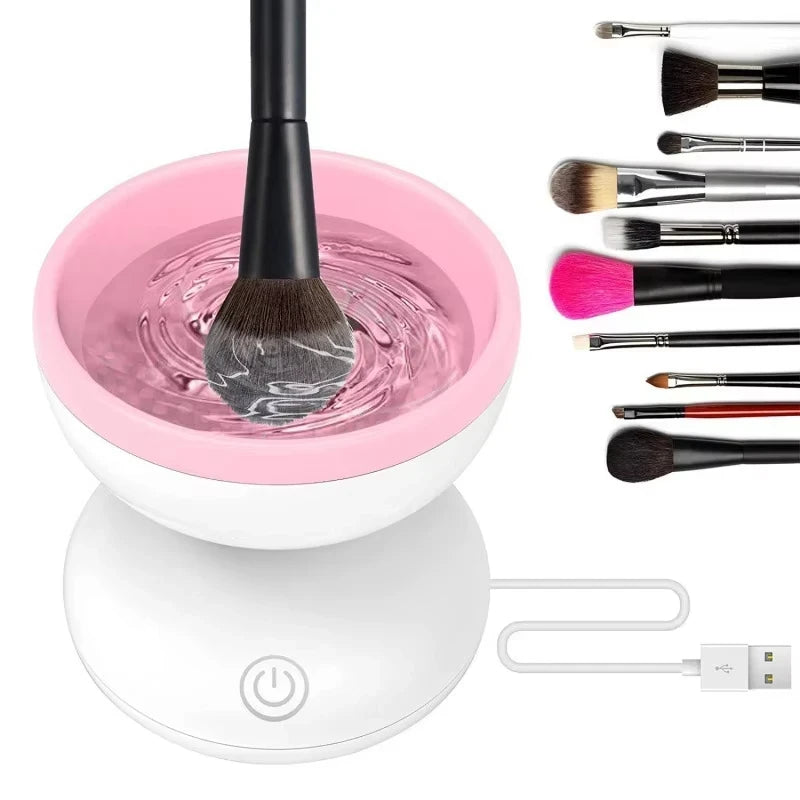 LuxeClean Makeup Brush Cleaner