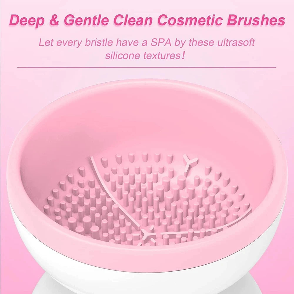 Automatic Makeup Brush Cleaner