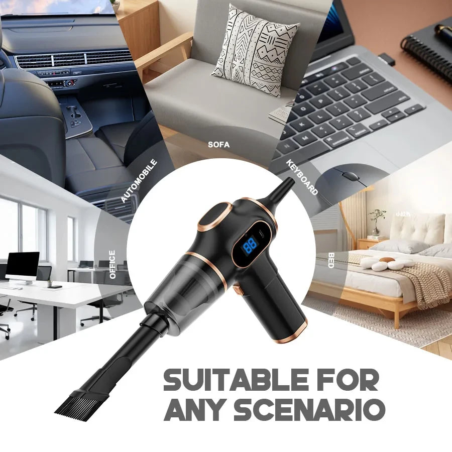 Portable Handheld Vacuum-Cordless Car Vacuum Cleaner