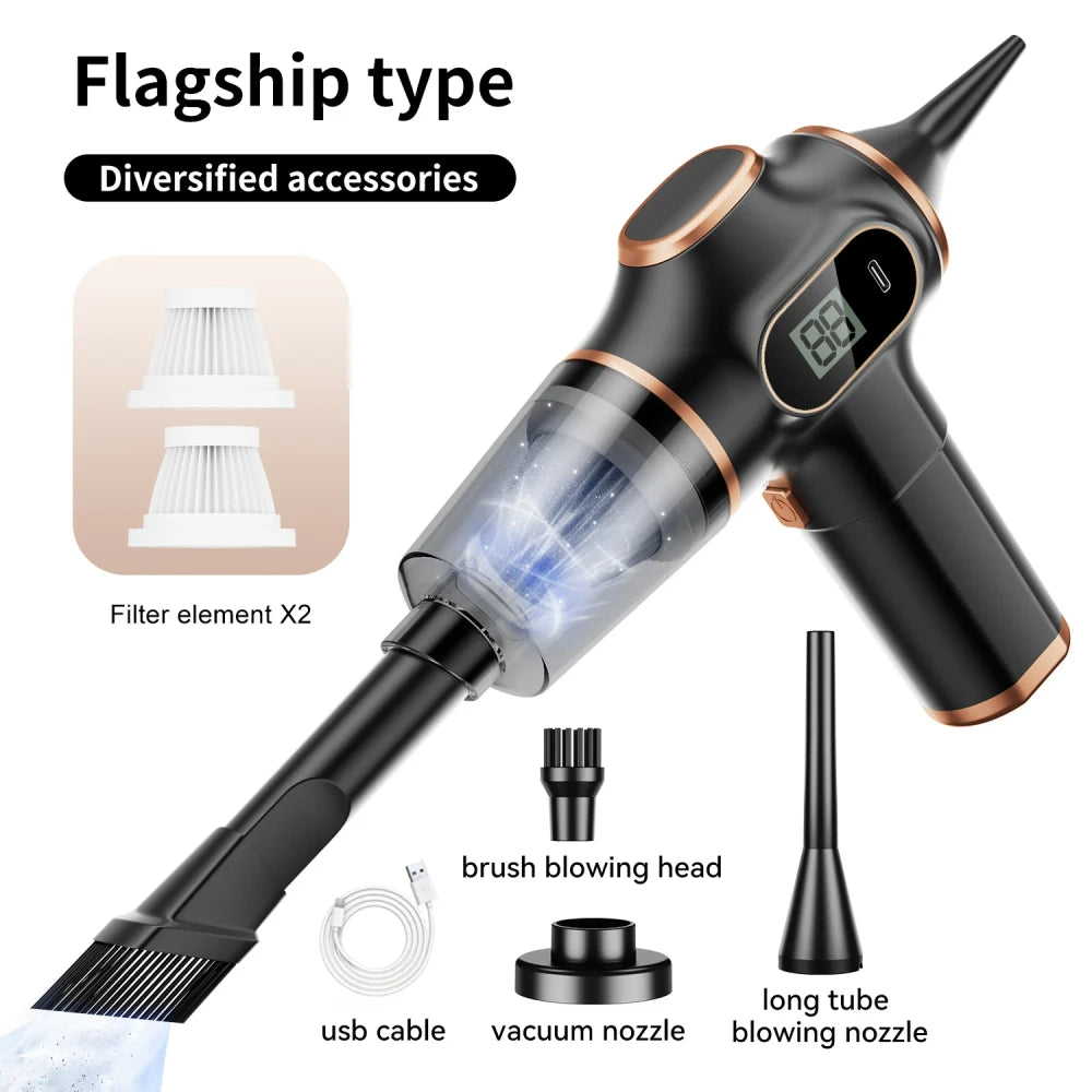 Portable Handheld Vacuum-Cordless Car Vacuum Cleaner