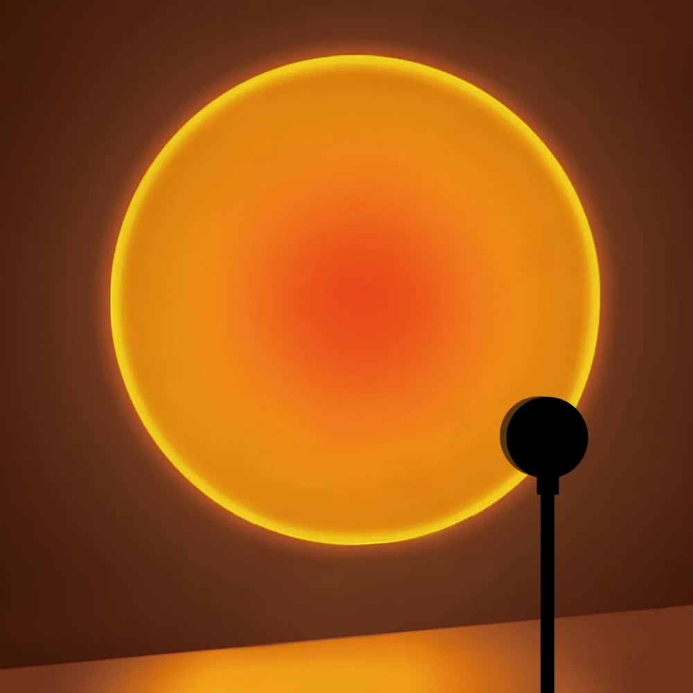 USB Sunset Projection Light