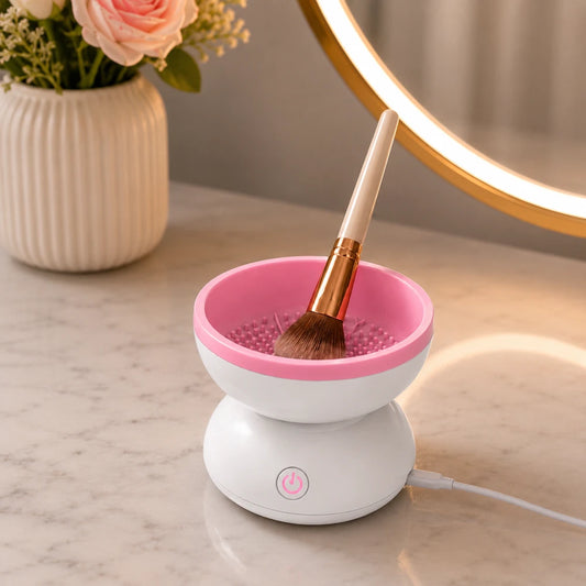 Electric Makeup Brush Cleaner Machine – Automatic Brush Cleaning System
