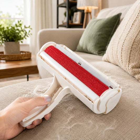 Reusable Pet Hair Remover Roller – Lint & Fur Removal Tool