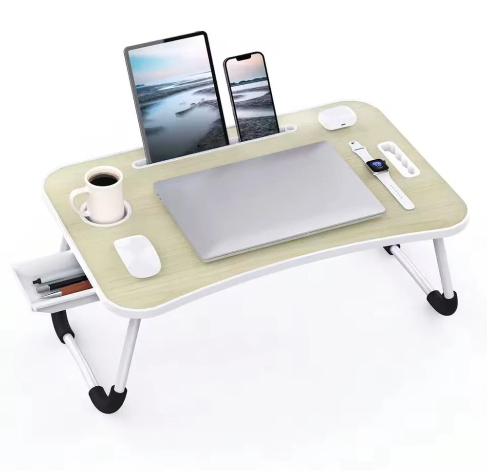 Foldable Laptop Lap Desk with Storage