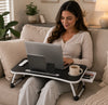 Foldable Laptop Lap Desk with Storage