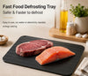 Defrosting Tray for Frozen Meat – Rapid Aluminum Thawing Plate