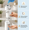 Touch-Free Automatic Soap Dispenser – Rechargeable Motion Sensor Pump for Liquid & Foaming Soap