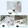 Electric Spin Scrubber with Long Handle