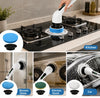 Electric Spin Scrubber with Long Handle