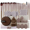 Complete Eye Makeup Brush & Beauty Tool Set