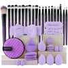 Complete Eye Makeup Brush & Beauty Tool Set