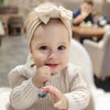 Soft Stretch Solid Color Baby Headbands – 3 Piece Set for Infants & Toddlers