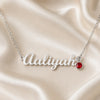 Personalized Birthstone Name Necklace