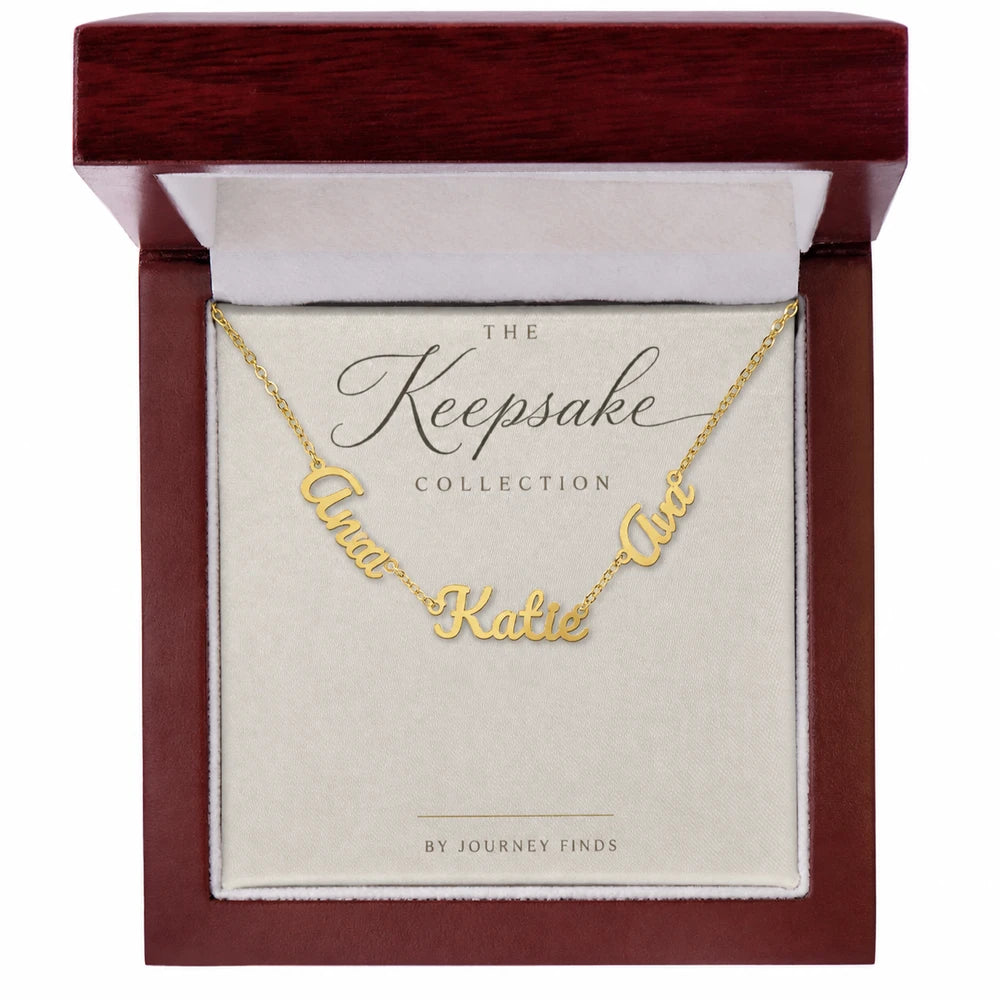 Personalized Multi-Name Necklace