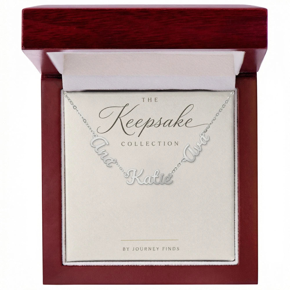 Personalized Multi-Name Necklace