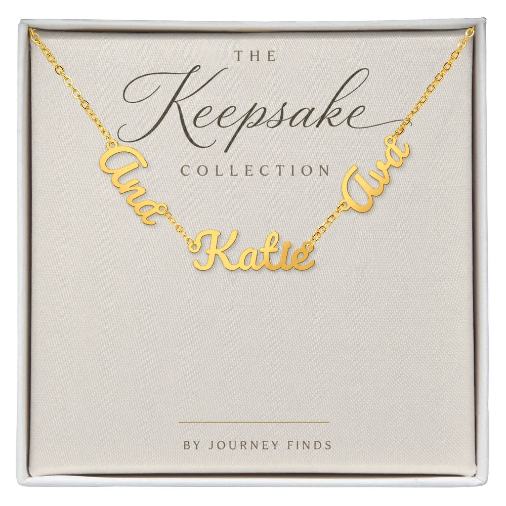 Personalized Multi-Name Necklace