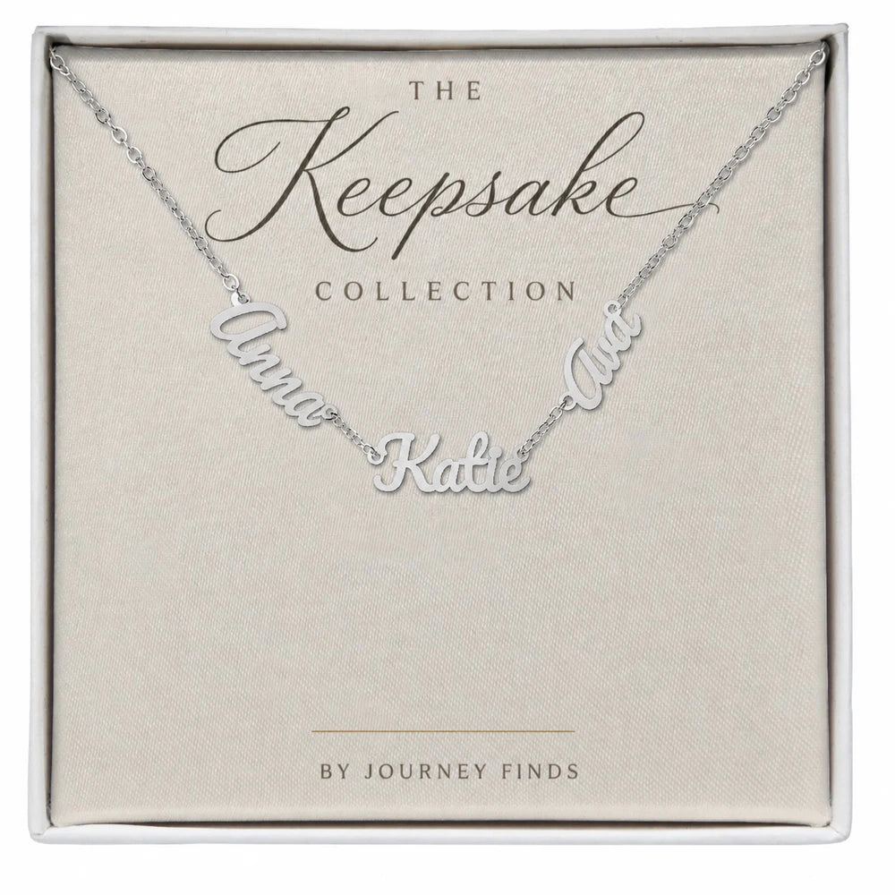 Personalized Multi-Name Necklace