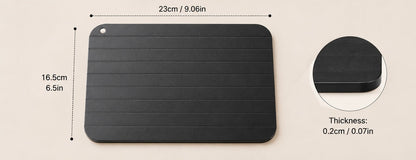 Defrosting Tray for Frozen Meat – Rapid Aluminum Thawing Plate