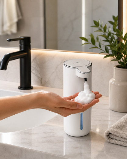 Touch-Free Automatic Soap Dispenser – Rechargeable Motion Sensor Pump for Liquid & Foaming Soap