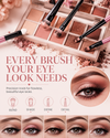 Complete Eye Makeup Brush & Beauty Tool Set