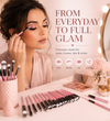 Complete Eye Makeup Brush & Beauty Tool Set
