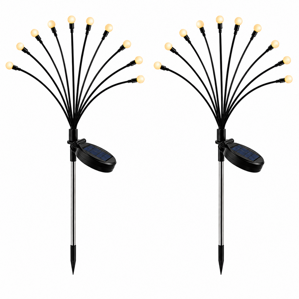Solar Powered Firefly Garden Lights