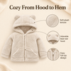Bear-Ear Teddy Fleece Jacket