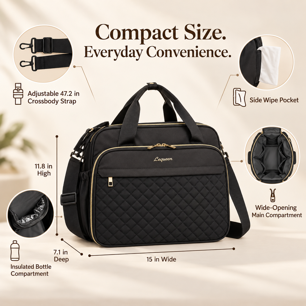 Everyday Crossbody Diaper Bag