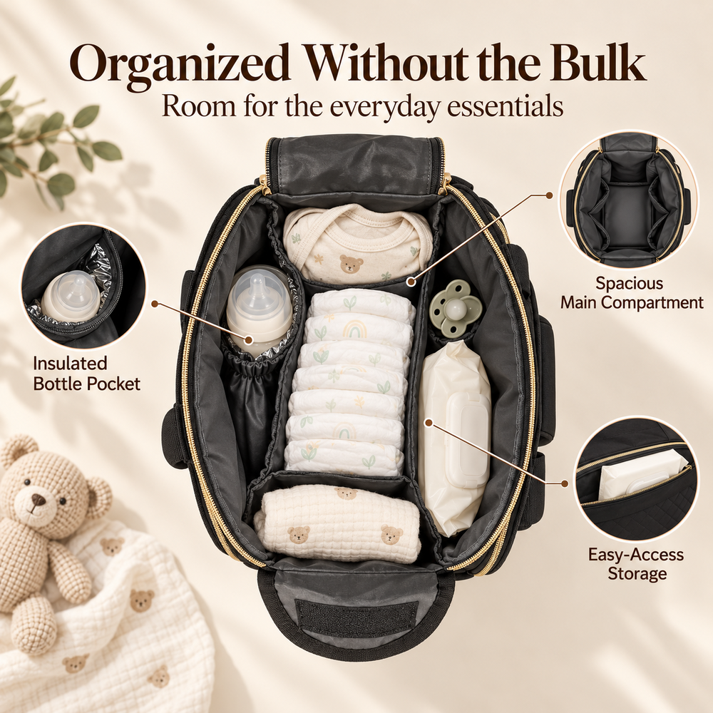 Everyday Crossbody Diaper Bag