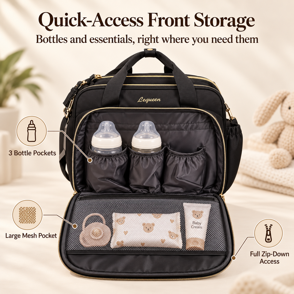 Everyday Crossbody Diaper Bag