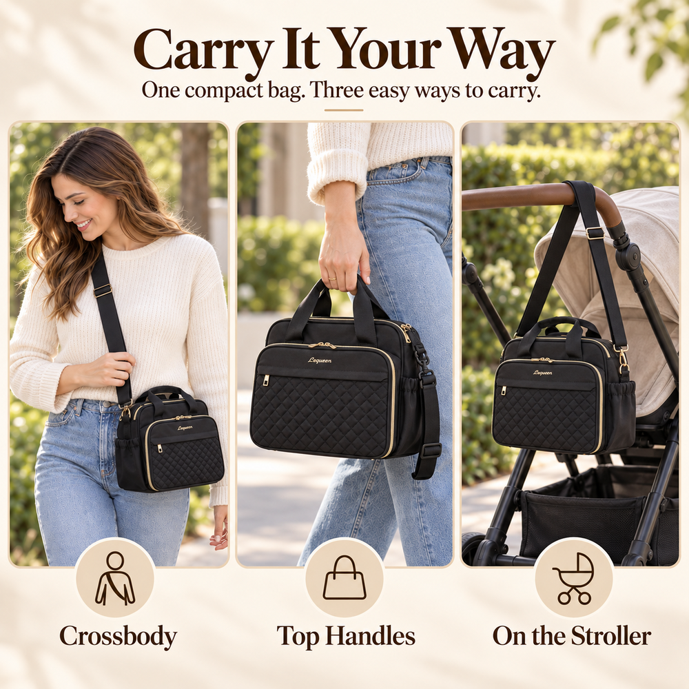 Everyday Crossbody Diaper Bag