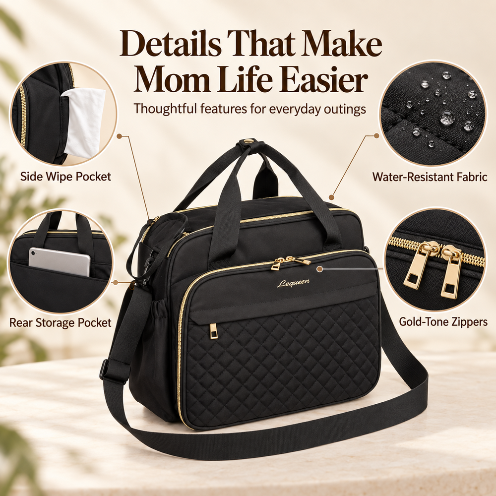Everyday Crossbody Diaper Bag