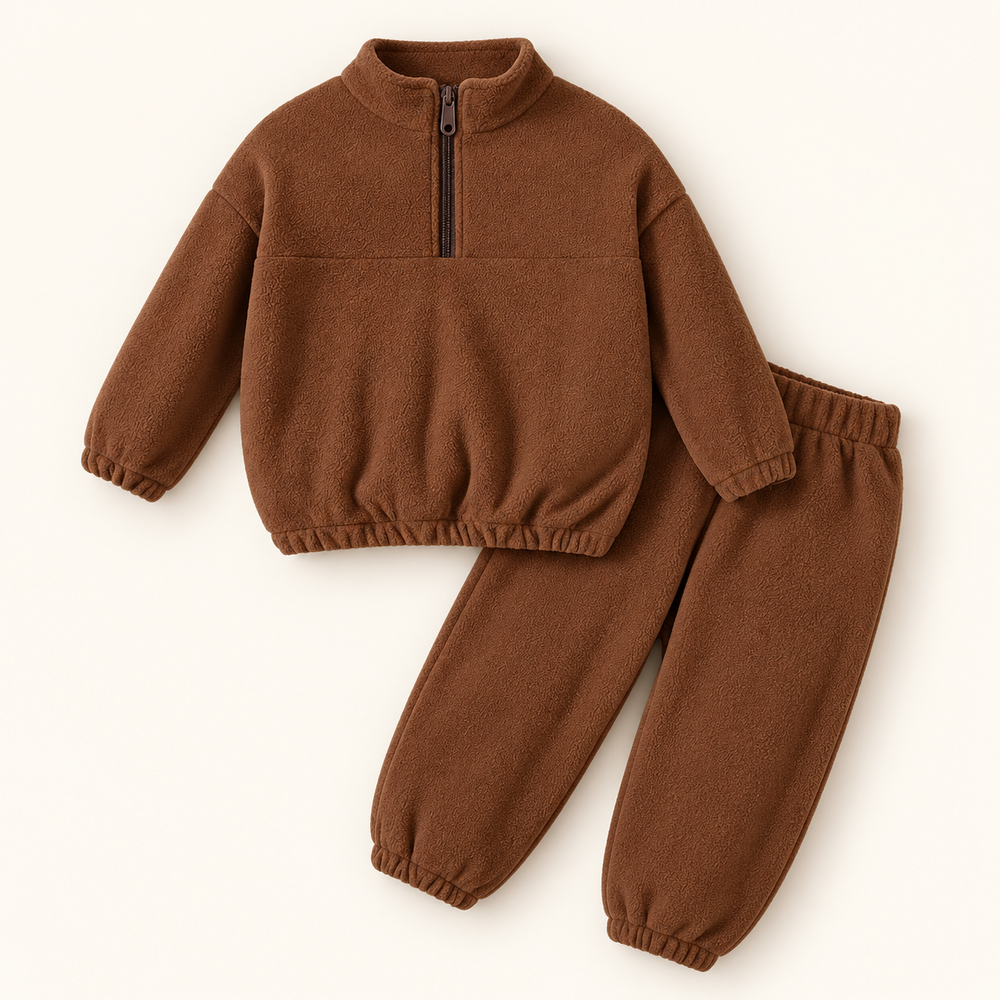 Kids Cozy Two-Piece Pullover set