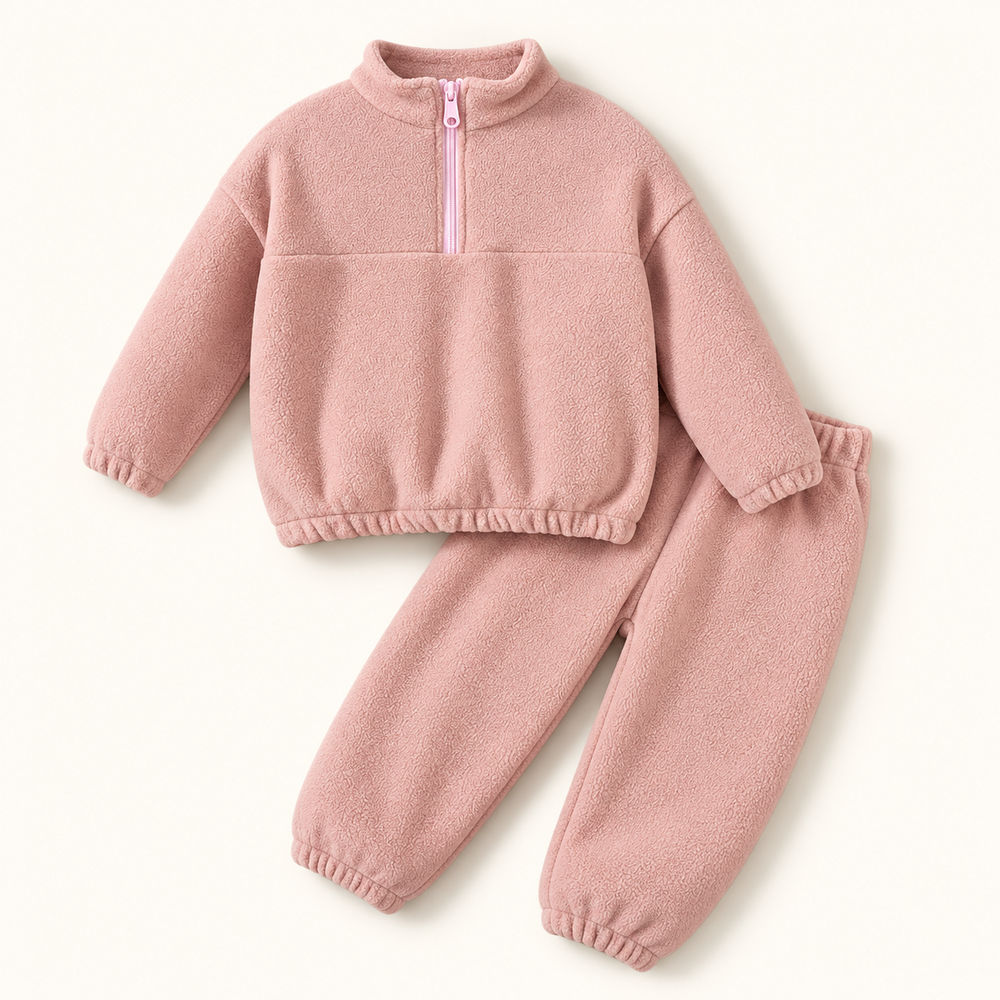 Kids Cozy Two-Piece Pullover set