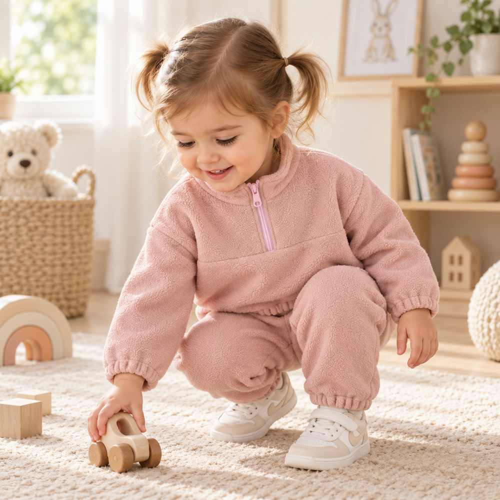 Kids Cozy Two-Piece Pullover set