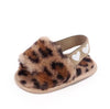 Baby Cozy Faux-Fur Slingback Sandals